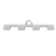 Cymbal ™ DQ metal ending Soros Iv for Tila beads - Antique silver